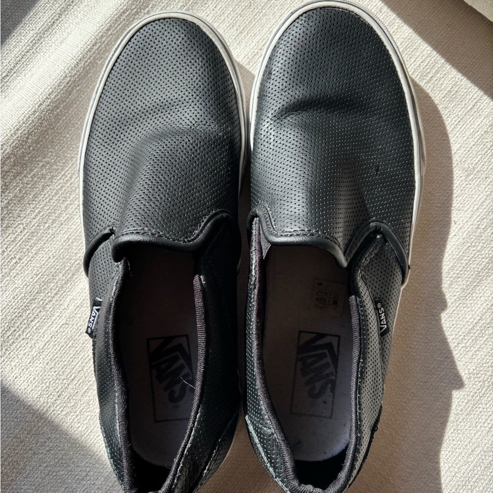 Vans Women’s Black Slip-On Shoes